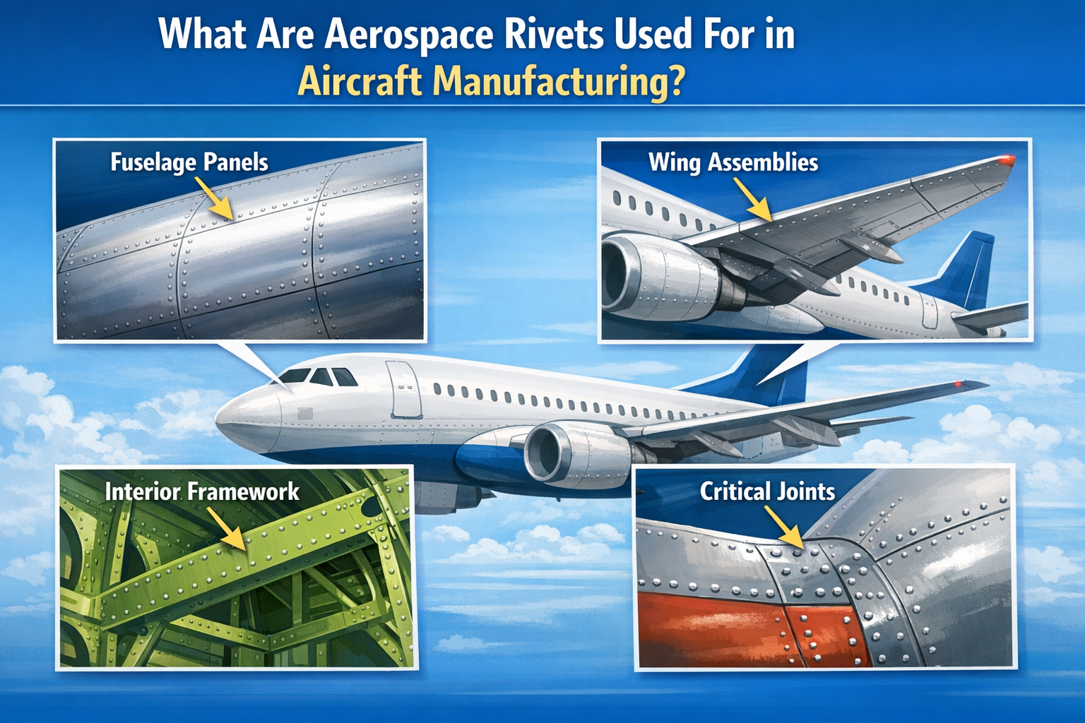 Precision aerospace rivets