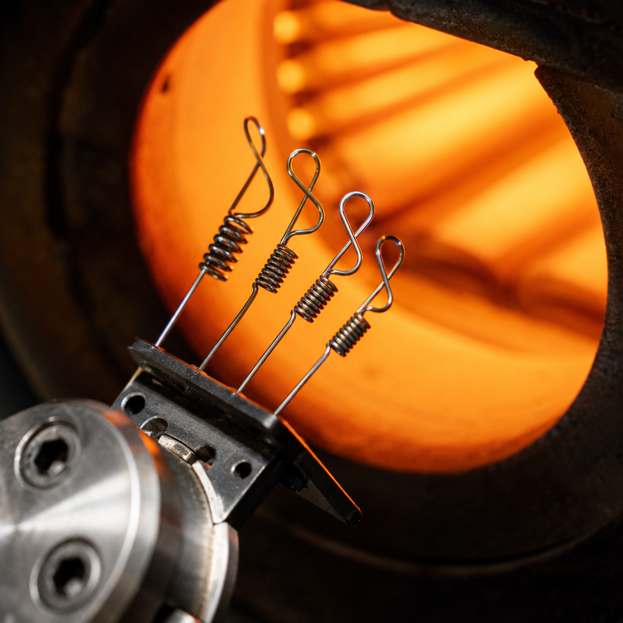 Heat treatment oven for precision metal components