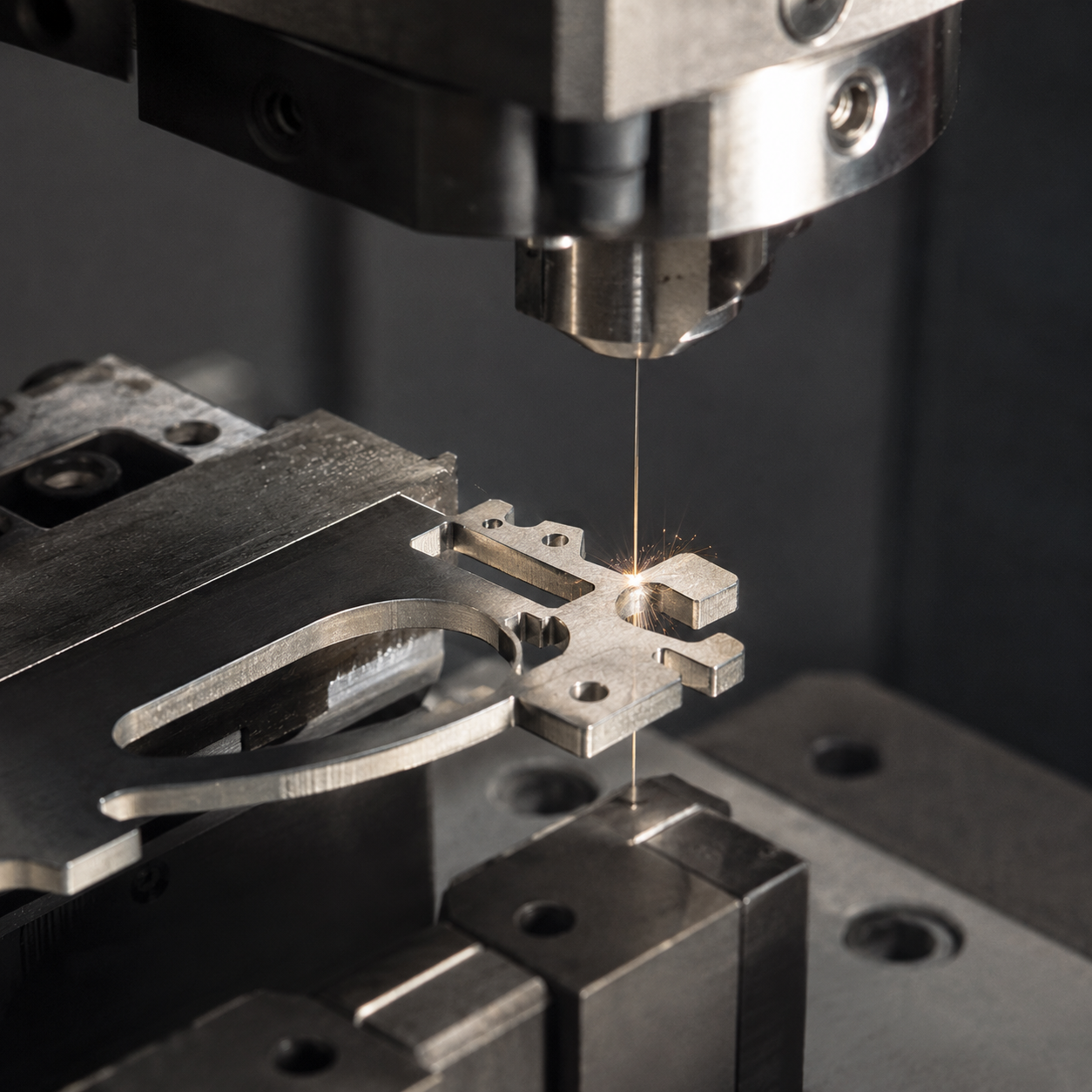 Wire EDM precision component example