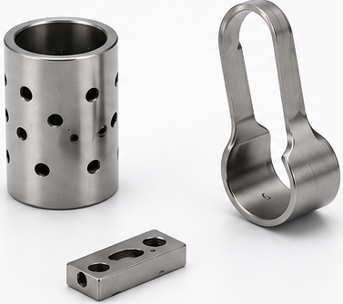 Precision-machined Nitinol components